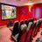 Movie theatre at The Shores Retirement Residence in Kamloops