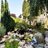 Garden pond at Mayfair Terrace Retirement Residence in Port Coquitlam