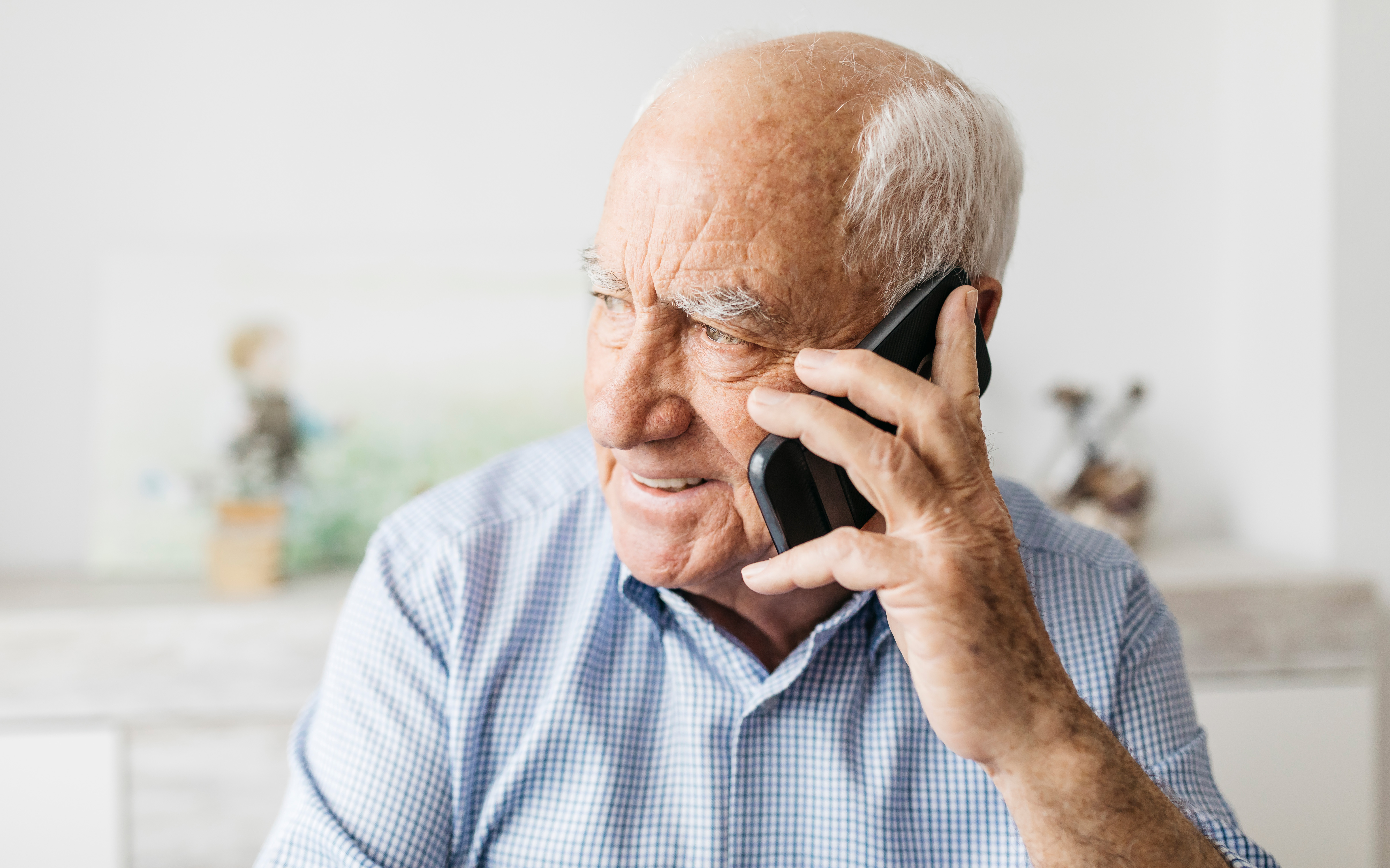 Man on phone