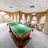 Games room with billiards
