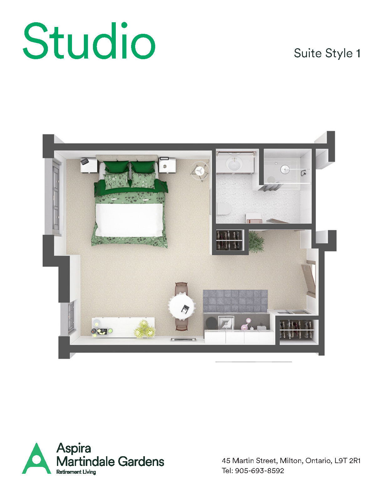 Aspira Martindale Gardens Retirement Living Milton, ON